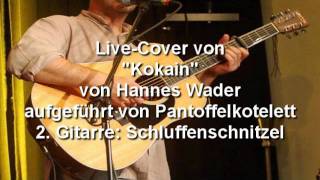 Video thumbnail of "Live-Cover "Kokain" (Hannes Wader)"
