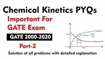 Chemical Kinetics GATE PYQs Solution | Parallel & Consecutive Reactions | Part-2 | Anup Sir