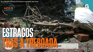⛈️ As TREBOADAS causan importantes ESTRAGOS en VALDEORRAS | HORA GALEGA