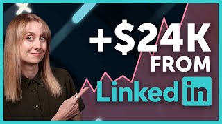 How this PRO DESIGNER made $24,000 from LinkedIn! How this PRO DESIGNER made $24,000 from LinkedIn!