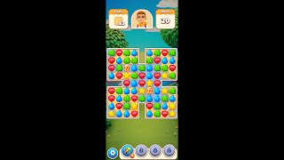 Treasure Party (by PlayQ) - free offline match 3 puzzle game for Android and iOS - gameplay. screenshot 1