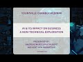 Yountville chamber webinar ai and its impact on business