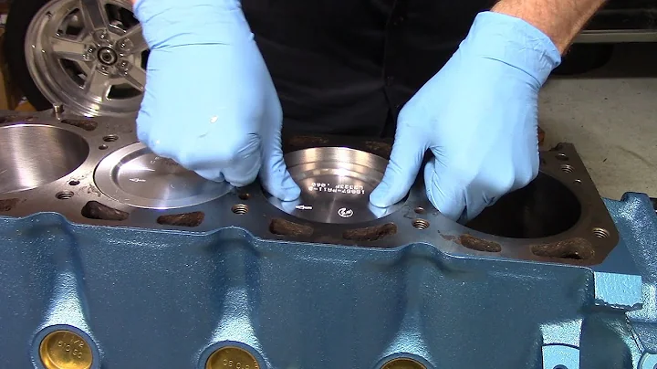 Olds 455 Build Part-6 Piston Install!! 1987 Olds 442: Video 68