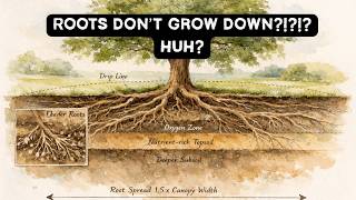 Why Roots Grow Sideways First (The Oxygen Zone Explained)