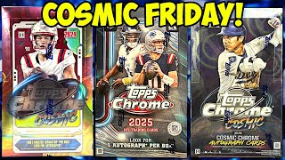 Opening 2025 Topps Chrome Football, Cosmic Chrome Baseball +Football & MORE New Cards