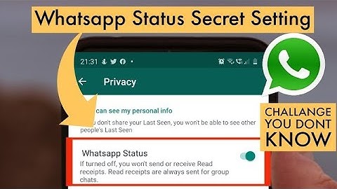 How to view WhatsApp Status without letting them Know | Hide Viewed By in WhatsApp