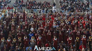 In-Game Highlights - AAMU vs FAMU | AAMU High School Band Day 2023 | Watch in 4K!!!!
