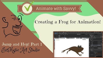 2D Animation - Grease Pencil Blender 2.9 Tutorial - Jump and Hop! Part 1.  Animate with Savvy!