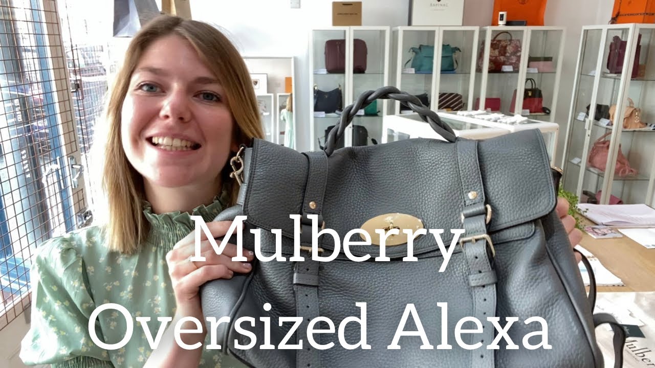 Mulberry Oversized Alexa Bag Review - YouTube