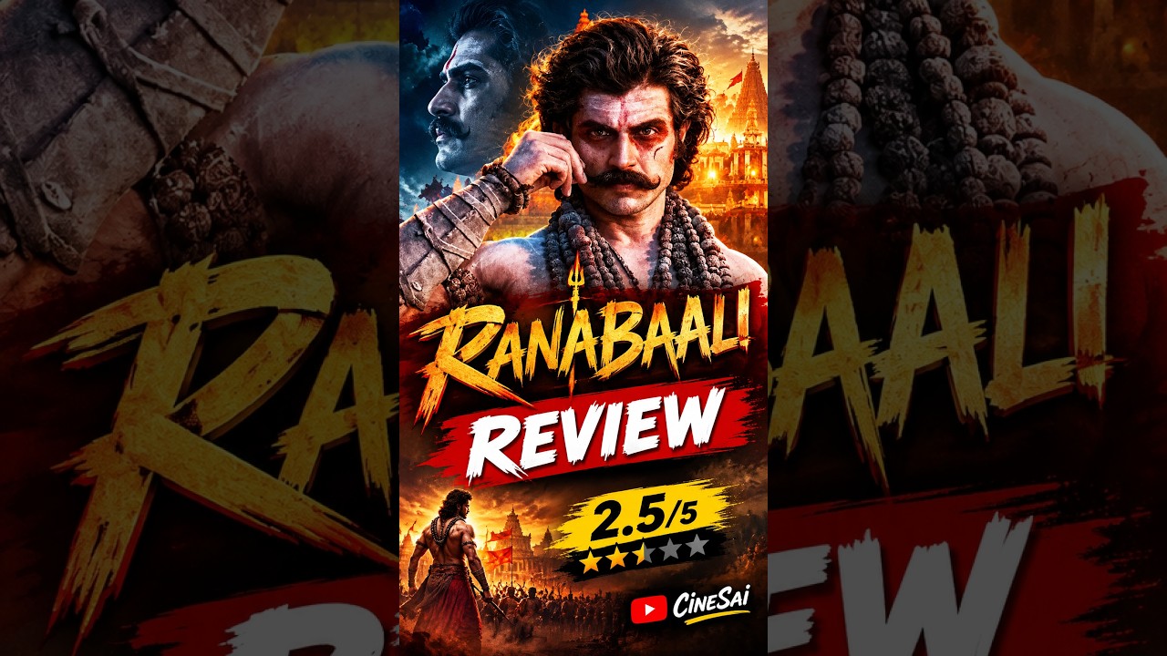 Ranabaali Movie Review Telugu 🔥 | 3.5/5 Rating | Hit or Flop? | CineSai