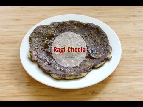 Ragi Cheela/Dosa Recipe - Indian Healthy Breakfast Recipes
