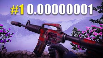 He just unboxed the LOWEST float skin in csgo... (StatTrak)