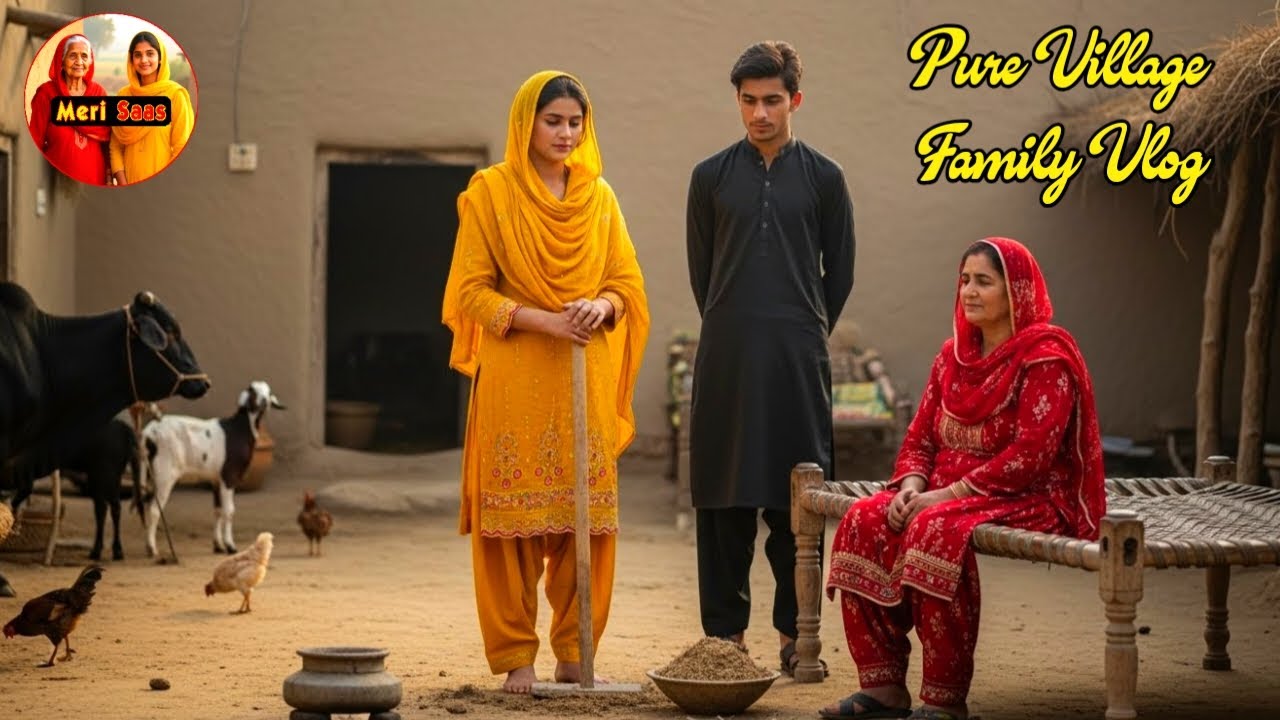 Gaon Ki Saas Bahu | Ek Din Ki Sachi Zindagi | Pure Village Family Vlog 😛 Part 11