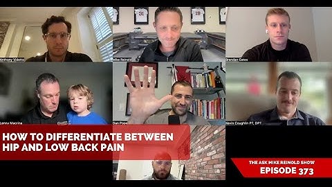 How to Differentiate Between Hip and Low Back Pain