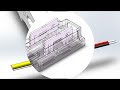 Schnellverbinder für einfarbige COB- & SMD-LED-Streifen zu Kabel, 2-polig Video