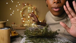 ASMR Herbal MASSAGE for stress RELIEF, SLEEP, Body scan, Shoulders, Bones cracking screenshot 3