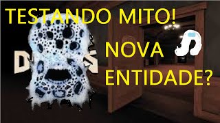 TESTANDO O MITO DA NOVA ENTIDADE DREAD NO DOORS (doors update) - ROBLOX