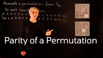 Lecture 28. Parity of a Permutation