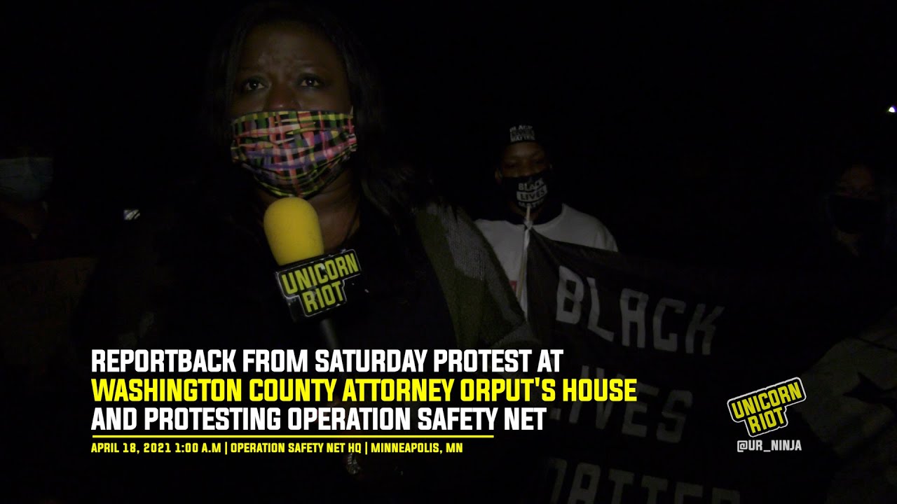 Protesting Operation Safety Net & Reportback from Saturday Protest at Pete Orput's House