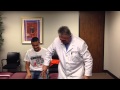 Your Houston Chiropractor Exam Dr Gregory Johnson Demonstrates 1st visit Intermediate Examination