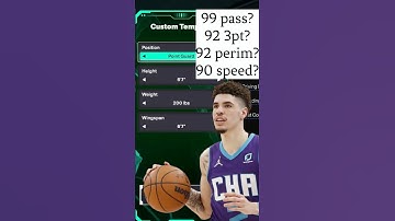 Lamelo Ball 2 way pass first Point Guard is the best build on NBA 2K26 🤯