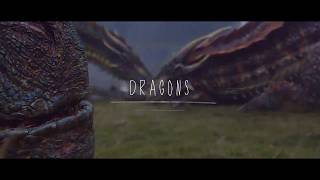 Dragons Drogon Rhaegal Viserion