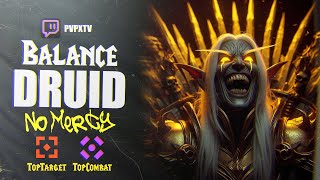 Balance Druid PvP Gameplay - NO MERCY in Temple of Kotmogu Battleground | WoW Dragonflight