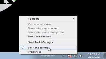 Place Recycle Bin on Taskbar in Windows 7.mp4
