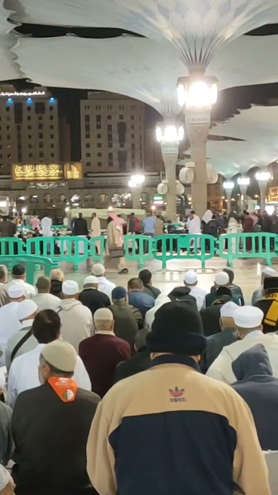 Umroh 2023 - Menjelang Sholat Subuh di Masjid Nabawi