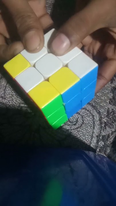 how to solve 3x3 rubik's cube with algorithm #rubikscube #cubeindia # ...