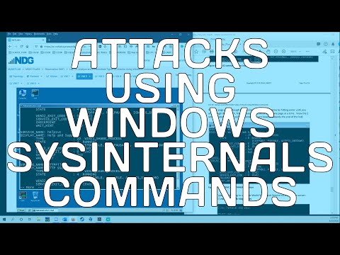 Security+ Net Lab 10 - Types of Attacks Using Windows Commands and Sysinternals