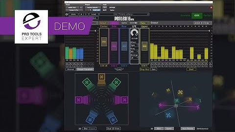 A Demonstration Using The Penteo 16 Pro Plugin To Upmix Surround Examples To 3rd Order Ambisonics