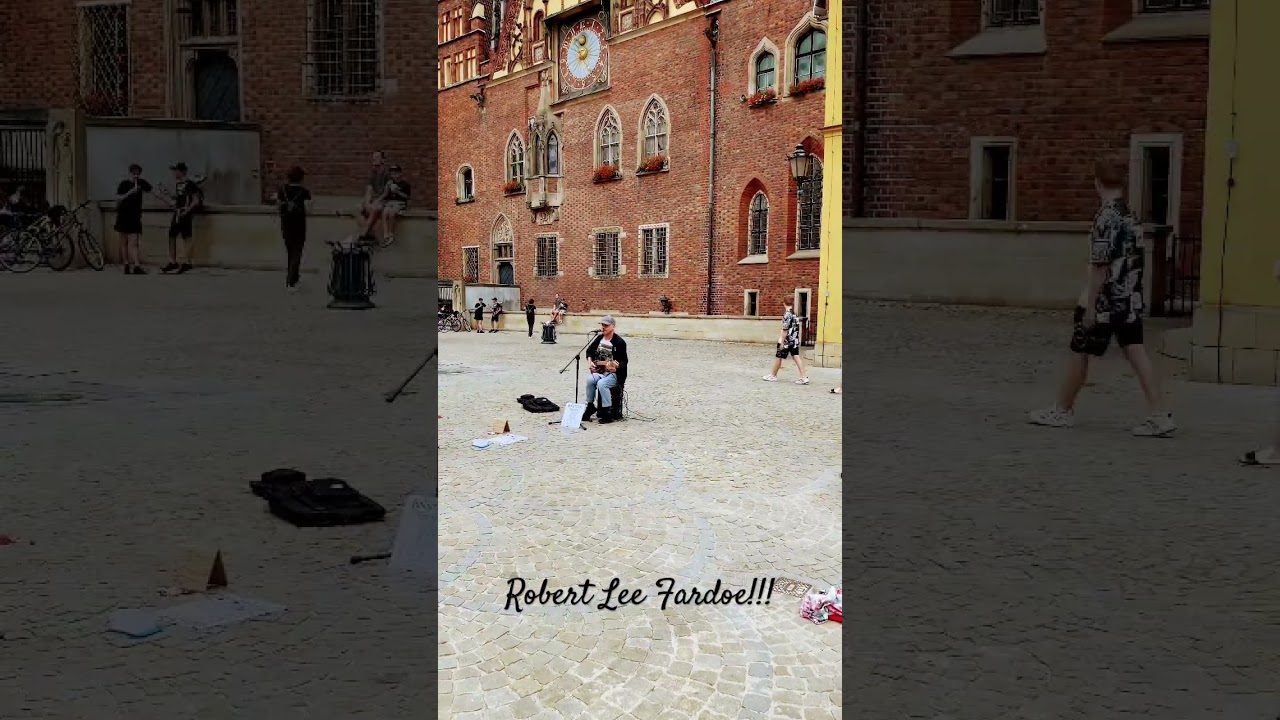 Best street art music - Robert Lee Fardoe 