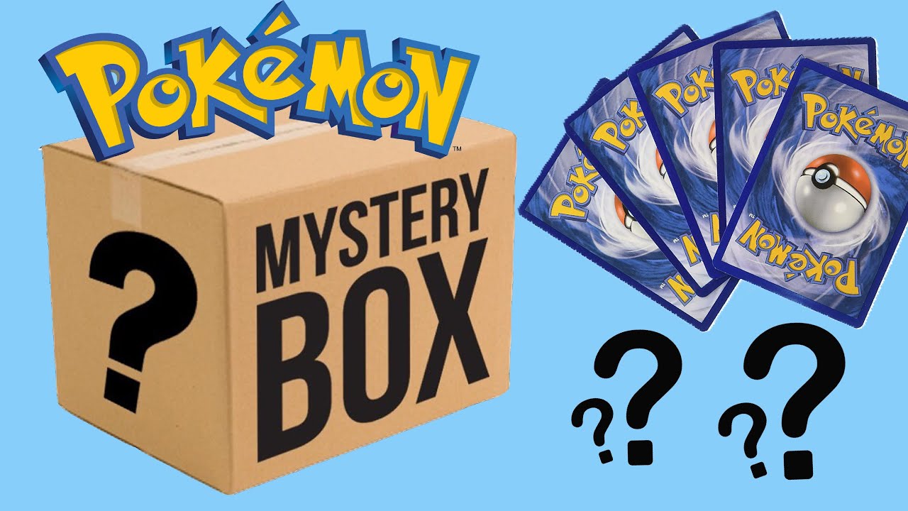 POKEMON CARDS MYSTERY BOX OPENING! YouTube
