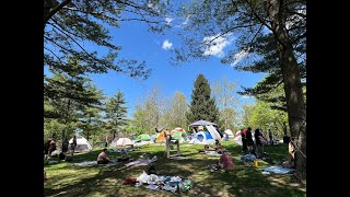 Pro-Palestinian encampment at SUNY New Paltz