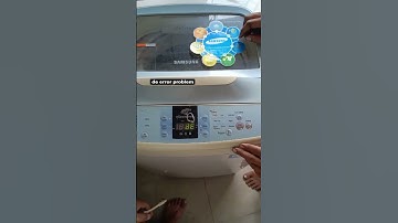 samsang washing machine de error code