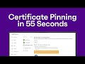 Ivanti Micro-Demo: Certificate Pinning in 55 Seconds