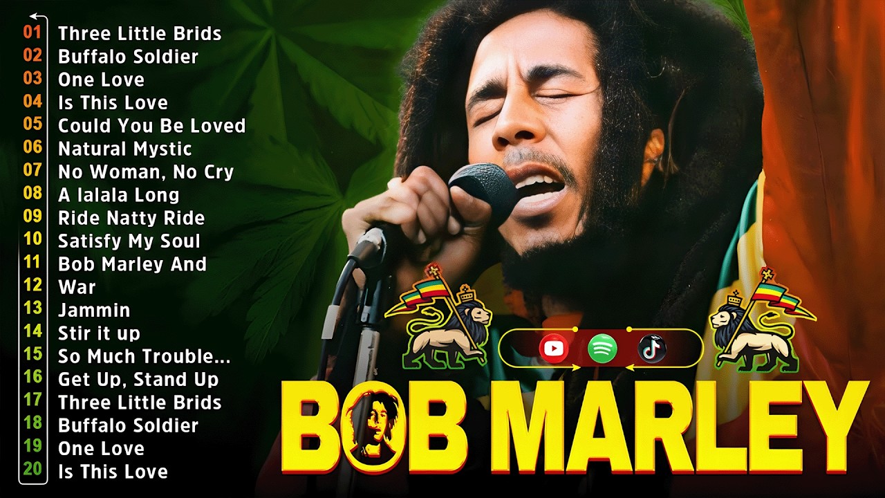 Bob Marley Greatest Hits Reggae Songs 2026 - Top 20 Best Song Of Bob Marley Playlist Ever