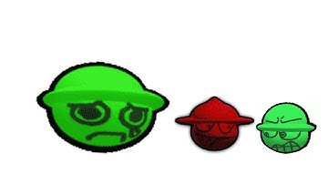 Making a dave and bambi animation with icons