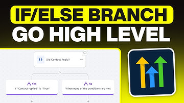 GoHighLevel Workflow IF-ELSE Branching (Tutorial for Beginners)
