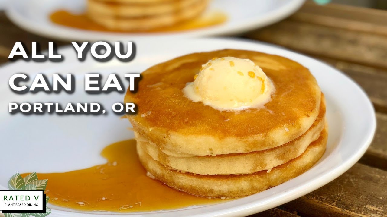 ALL YOU CAN EAT VEGAN PANCAKES IN PORTLAND, OR ?! MUST TRY VEGAN