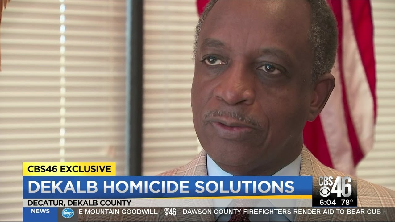 Dekalb CEO says county has a plan to combat increasing crime rates
