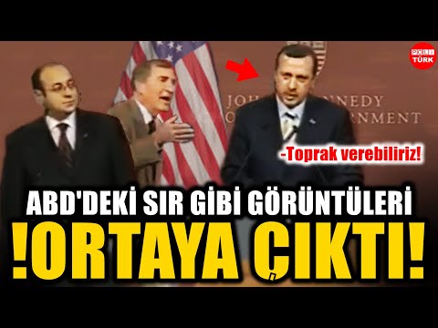 Erdoğan'ın Amerika'daki Sır Gibi O Görüntüleri Ortaya Çıktı "Toprak Verebiliriz!"