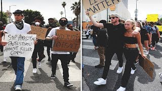 Celebrities Who Protested To Support George Floyd And Black Lives Matter Movement