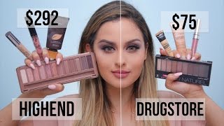 Full Face Drugstore vs. Highend Makeup Tutorial