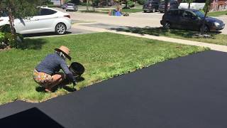 Make your driveway look like new - acrylic driveway sealer- airport extreme - paint your driveway