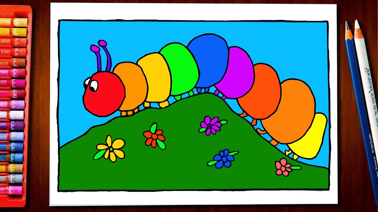 How To Draw A Caterpillar Step By Step Caterpillar Drawing And how-to-draw-a-caterpillar-step-by-step-caterpillar-drawing-and