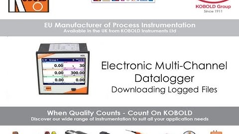 KBL DAQ Manager - Downloading Logged Files