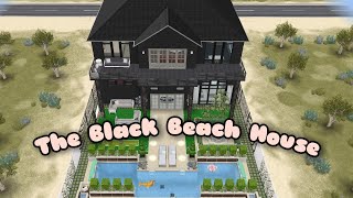 Black Beach House | The Sims Freeplay House Design | The Sims Freeplay Indonesia