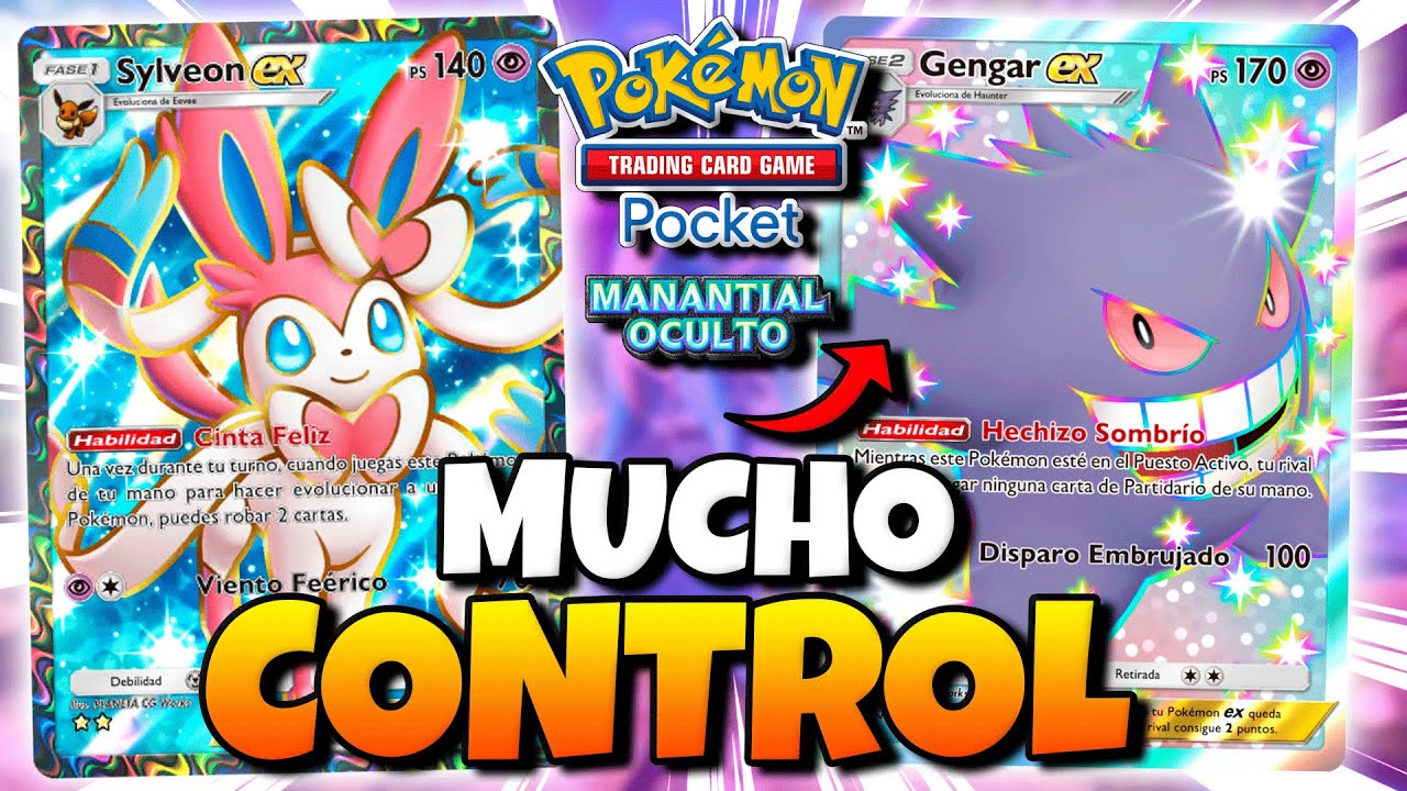 ¡FANTASMAL! JUGANDO el NUEVO MAZO de GENGAR EX en POKEMON TCG POCKET ...